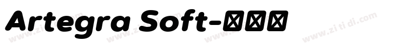 Artegra Soft字体转换